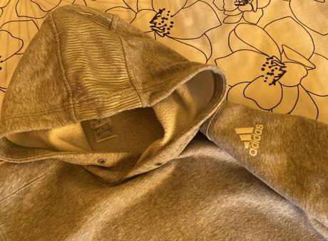 Teplá mikina adidas krátky rukáv v. s, adidas,m