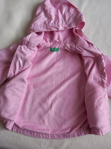 Prechodná bunda ružová, 86