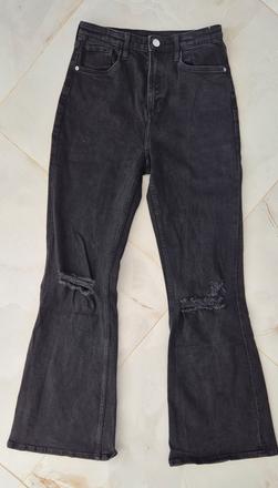 Džínsy flare h&m, h&m,xs