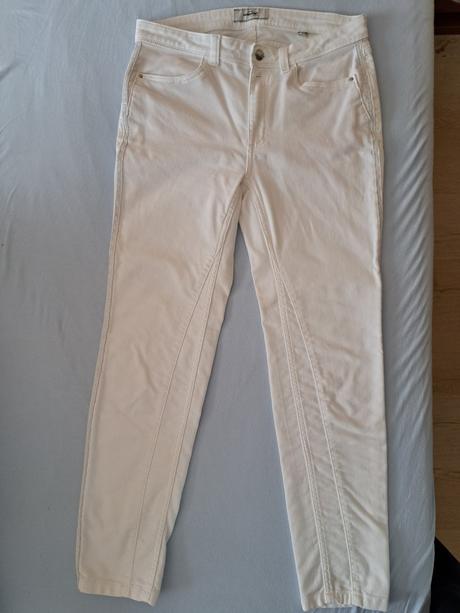 Biele nohavice, tchibo,m