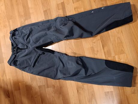 Softshellové turistické husky nohavice zateplené, husky,152