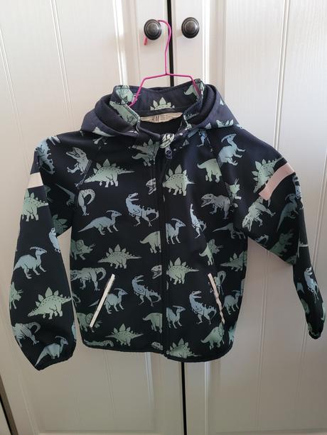 Dinosaurová vetrovka, h&m,116