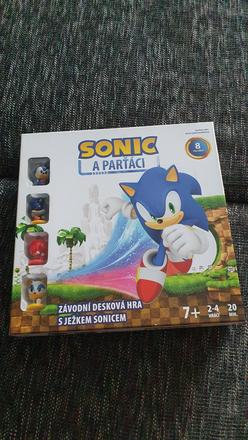Sonic spoločenská hra,
