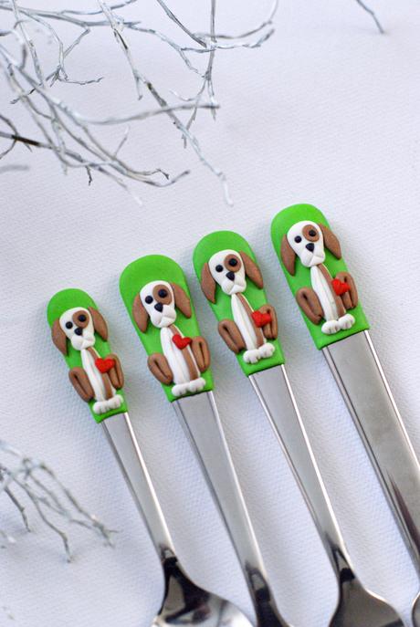 Detská príborová sada - psík, 