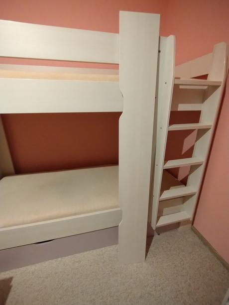 Poschodová posteľ, šírka (cm): 90,dĺžka (cm): 210