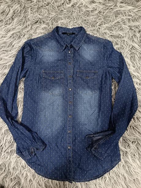 Riflová vzorovaná košeľa, reserved,34