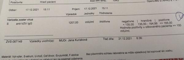 Mám vytvorené protilátky voči ovčím kiahňam?