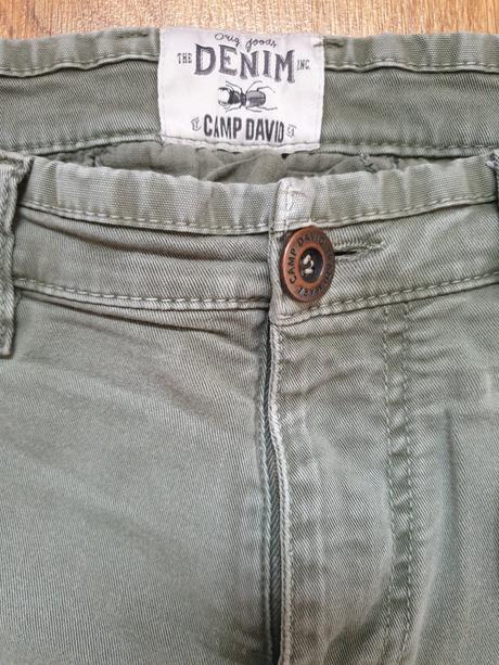 Nohavice vojenské zelené, 36