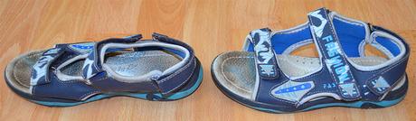 Sandale zn. bessky, vel. 33-34, vd 21cm, 33