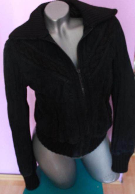 Kozena cierna nemecka bunda, xs