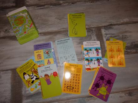 Zábavné stierateľné kartičky 5/7 rokov,