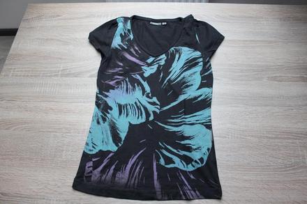 Čierne tričko s potlačou, mexx,s