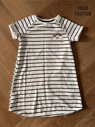 Šaty s dúhou, h&m,122