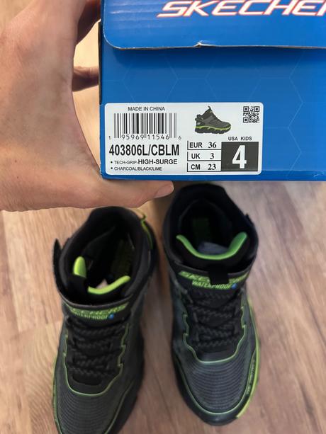 Nepremokave topanky, skechers,36