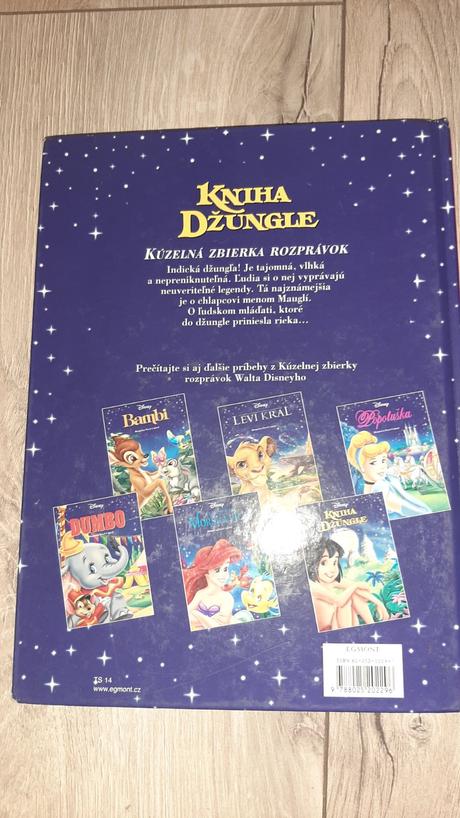 Kniha džungle disney, 