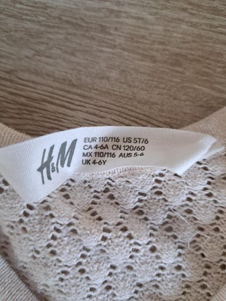Svetrík hm, h&m,110