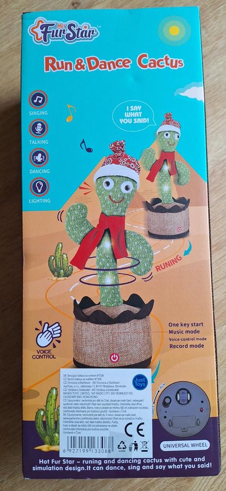 Kaktus spievajuci tancujuci, 