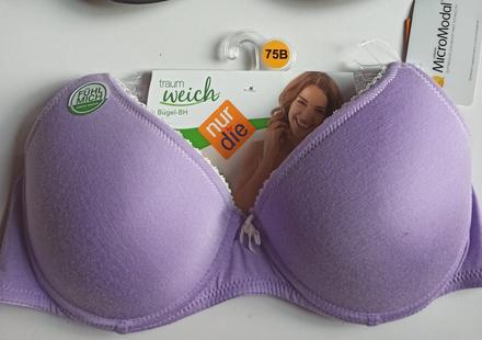 Hebká podprsenka z vlákna micromodal, 75b