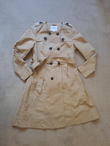 Béžový kabát z lindex c.m, lindex,m