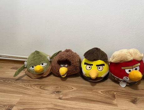 Plyšáci angry birds starwars, 