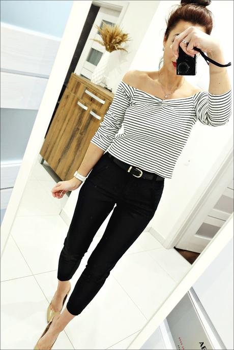 Crop top s lodičkovým výstrihom, primark,s