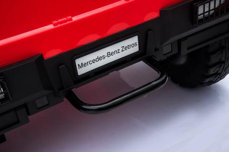 Elektrické autíčko mercedes-benz zetros 24v čierne,