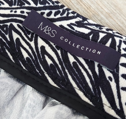 Vzorovaná maxisukňa, marks & spencer,s