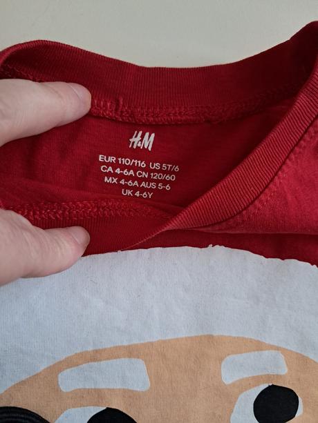 Tricka h&m v.110/116, h&m,110