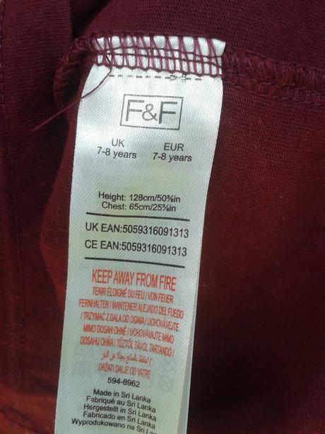 2x tričko f&f, f&f,122