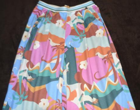 Široké dámske nohavice veľ. m, m