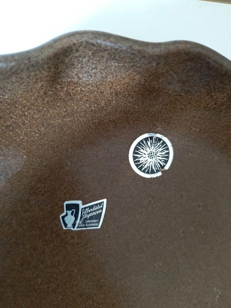 Retro servírovaci tanier,