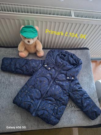 Zimná bunda č.104 primark, primark,104