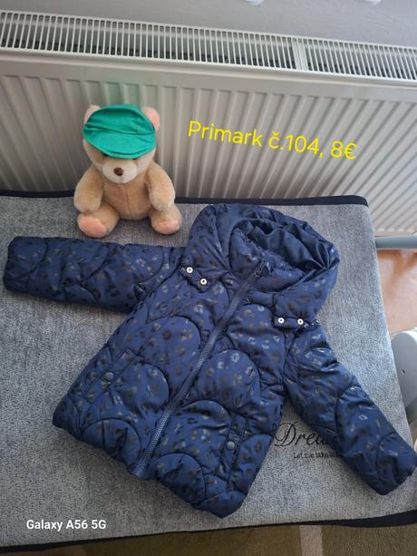Zimná bunda č.104 primark, primark,104