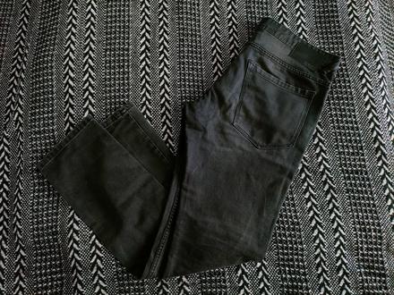 Pánske čierne rifle zn. denim 1982 "e", denim,40