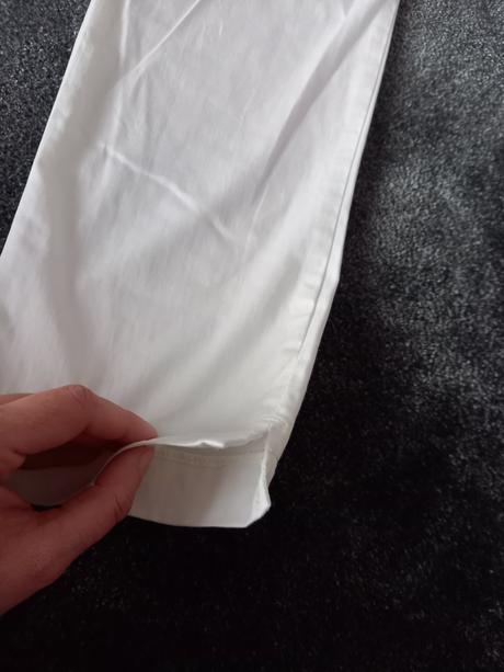 Biele bavlna orsay nohavice v.38, aj v.36, orsay,36