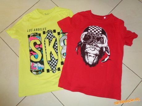 Tričká 2ks + mikina nike zdarma, 146