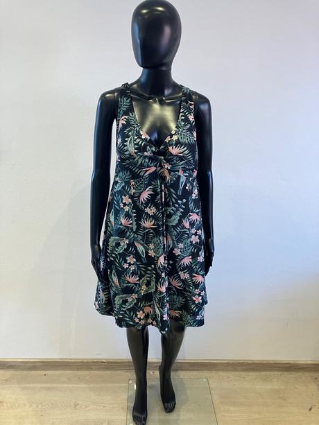 Dámske vzorované šaty, l