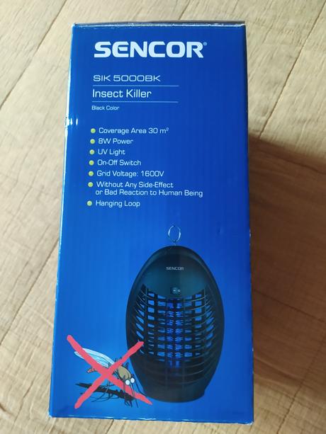 Lapač komárov, sencor