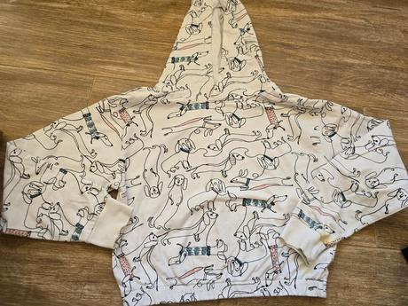 Crop top mikina č.158, 158