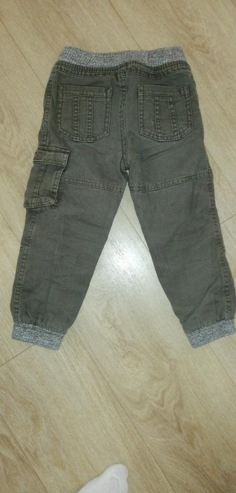 Zateplené nohavice 98, lupilu,98