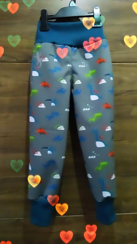 Zimné softshellky kombinované s reflexnym prvkom, 68 - 170