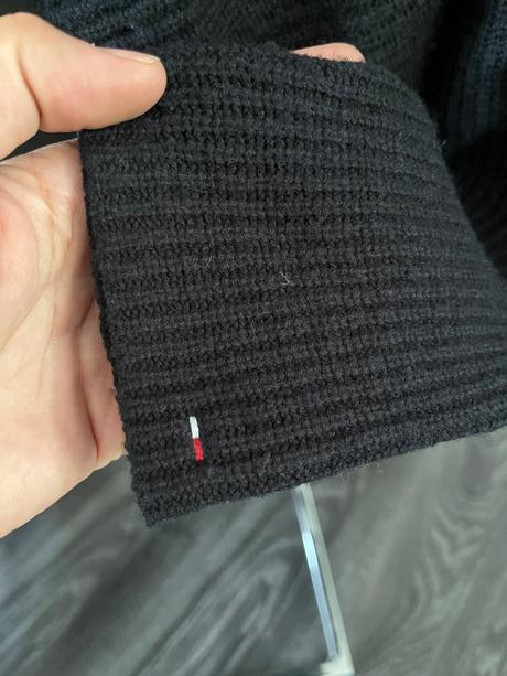 Čierny kardigán tommy hilfiger, tommy hilfiger,s