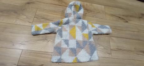 Dievčenský zimný kabát zara veľ 92-98, zara,92