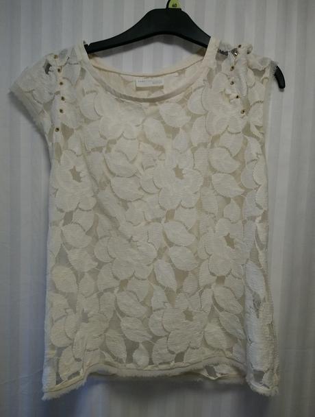 Dámsky presvitajúci top, zara, zara,m