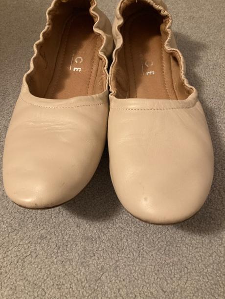 Office london ružové baleríny 41 / 40 balerínky, 41