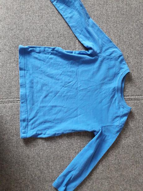 Tričká modré - bavlna - 2 ks - len spolu, kik,110