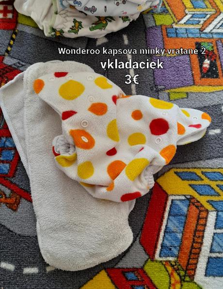 Kapsovka s vkladackami wonderoo, wonderoo,7 kg - 18 kg