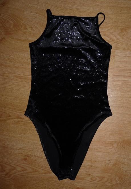 Zamatové body, h&m,xs