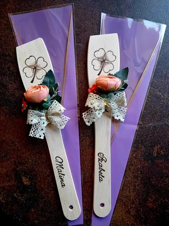 Gravírované varešky s menom,