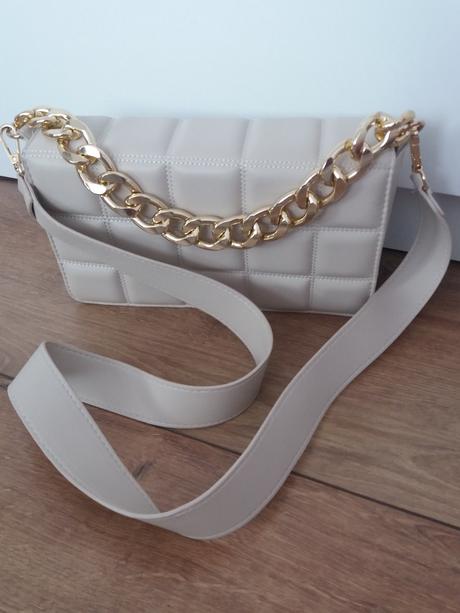 Nová dámska béžová kabelka, c&a